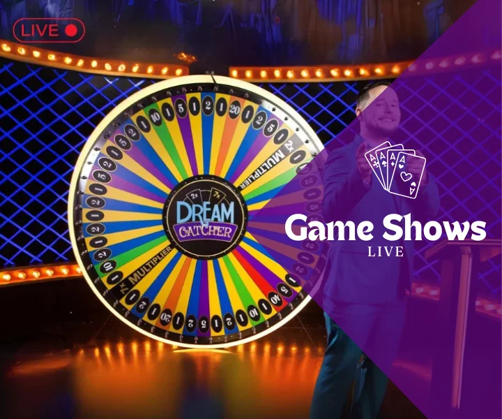 live casino game show